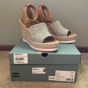 Womens Toms Marisol wedge
